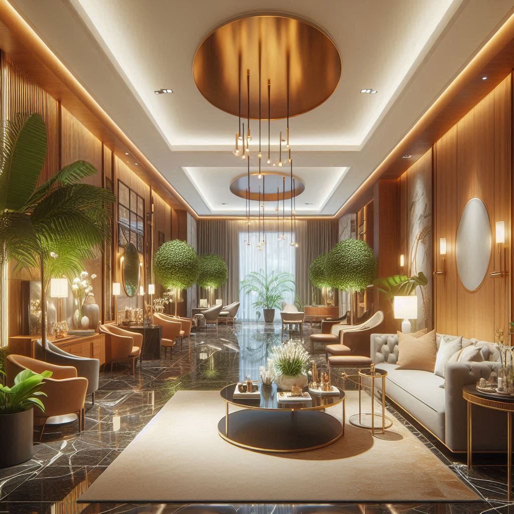 피부,체형관리 샵 배경