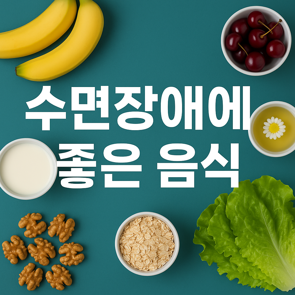 수면장애에 좋은 음식 썸네일