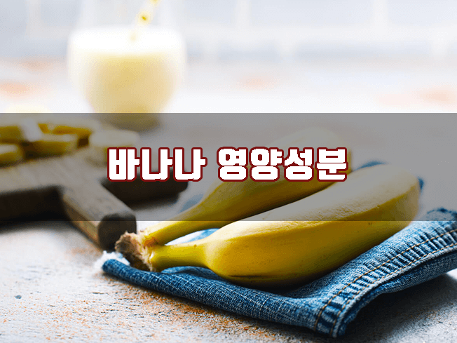 바나나 영양성분