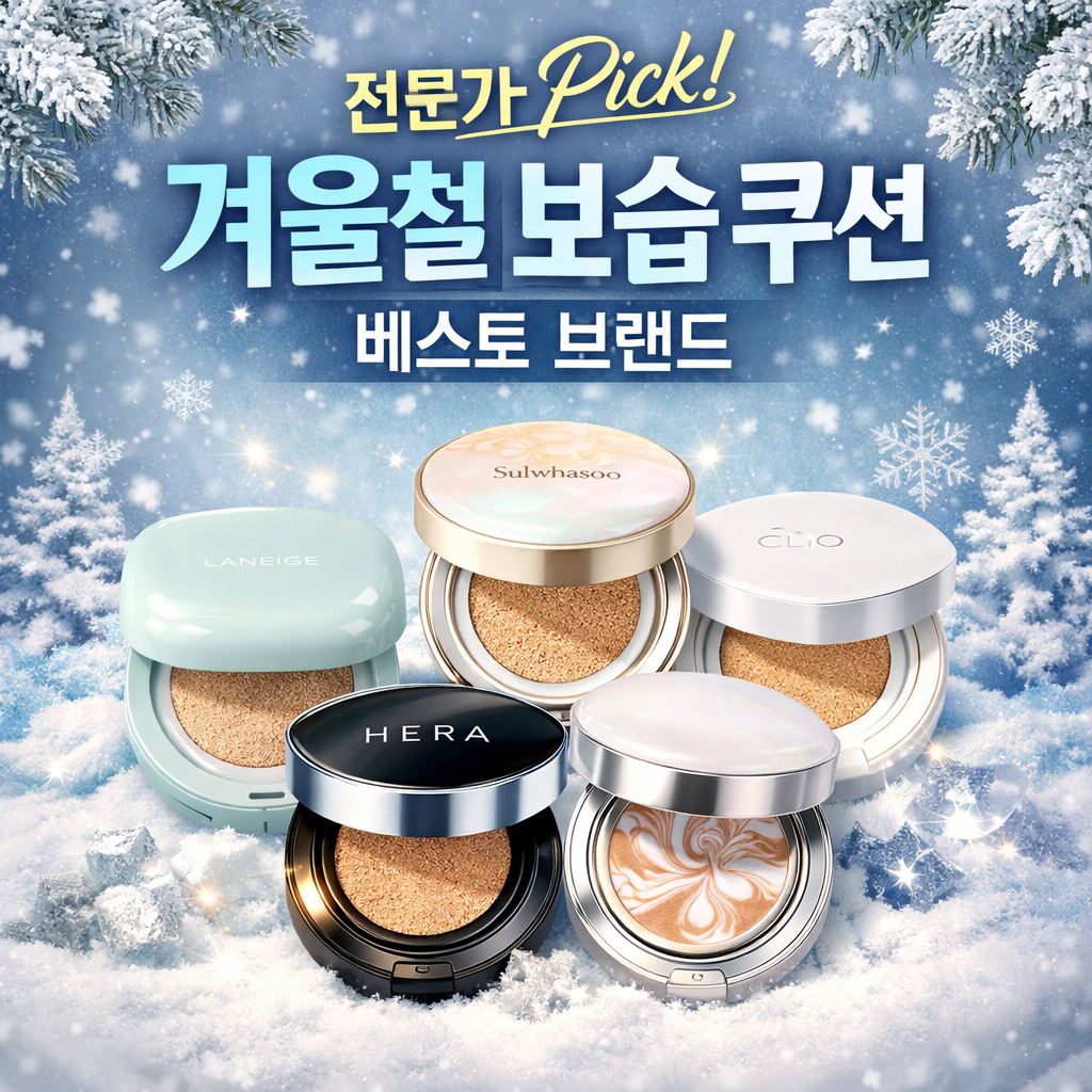 겨울철 보습 쿠션