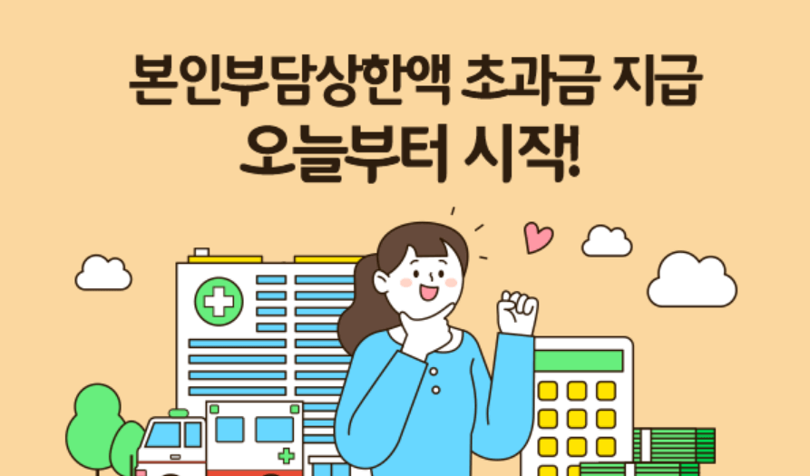 본인부담상한액 초과금 지급신청 