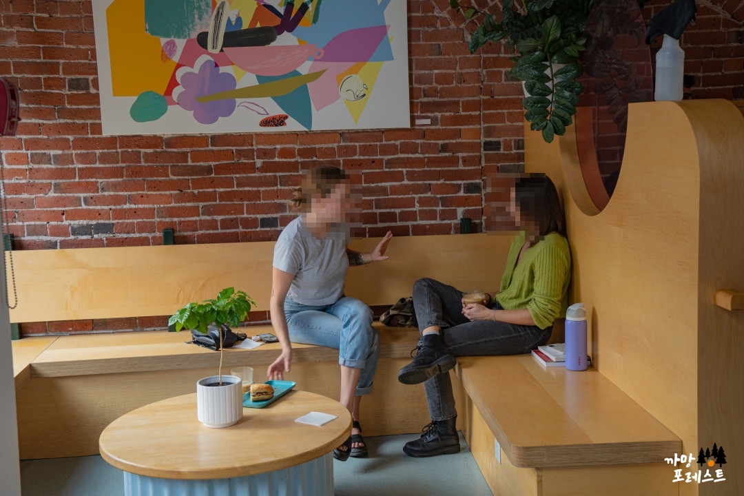 빅토리아 아일랜드 카페 내부