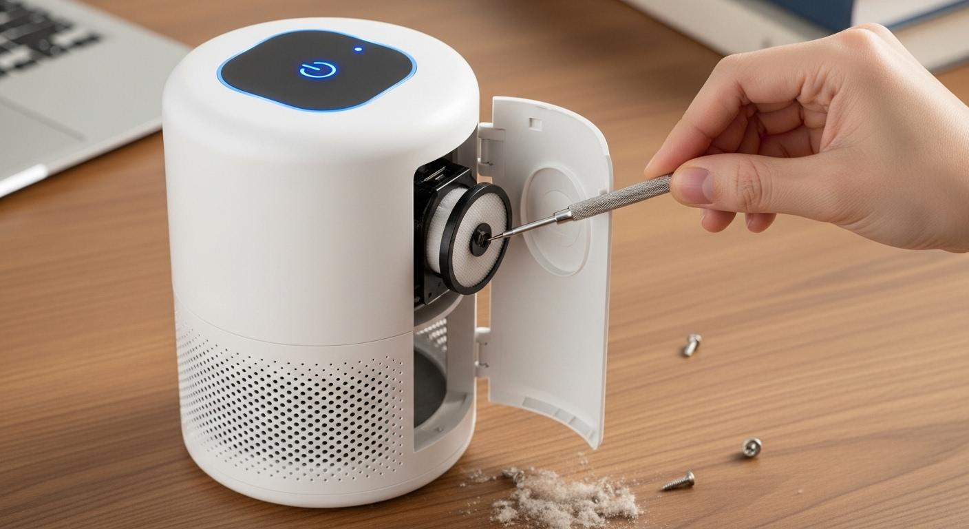 냄새 제거 소형 공기청정기 문제 해결