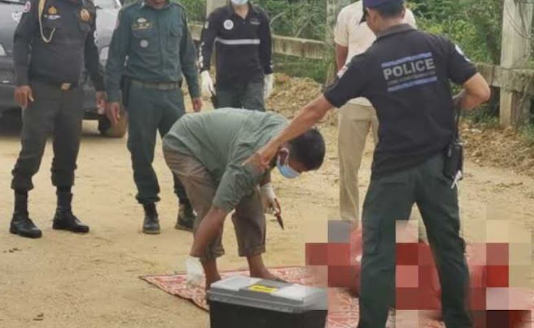 BJ아영 사망사건에 대한 피의자의 현장검증