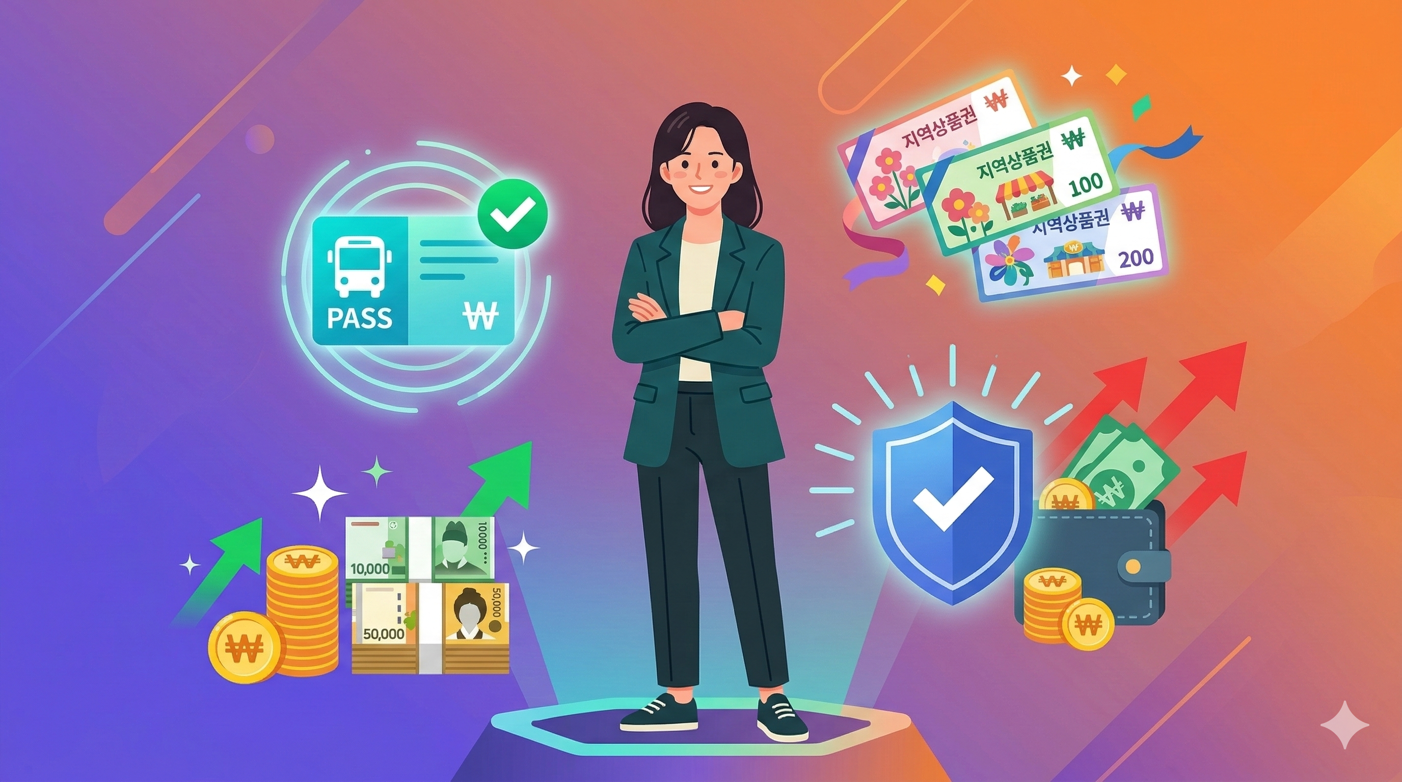 지역화폐와 K-패스를 활용한 인플레이션 헷징 전략 메인 배너