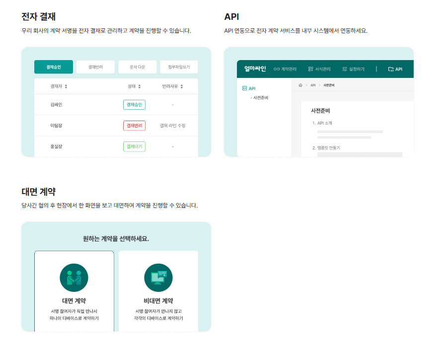아이퀘스트 전자계약&middot;전자서명 솔루션 [사인365]