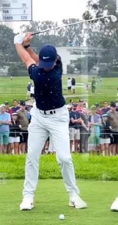 로리 맥일로이 선수 백스윙 탑