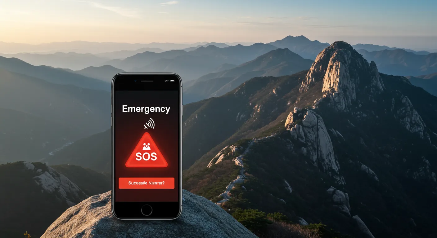 자동 SOS 알림 기능