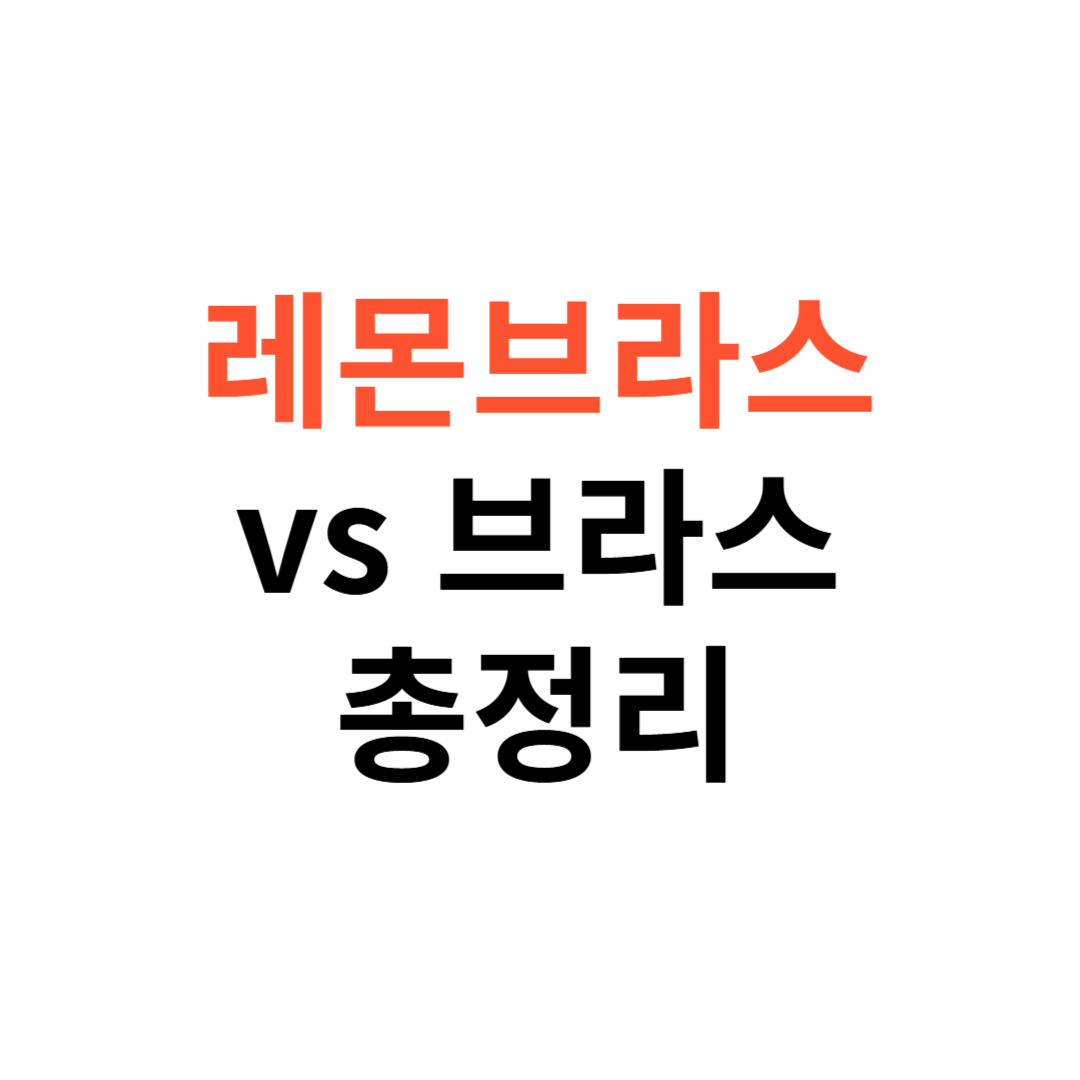 레몬브라스 vs 브라스