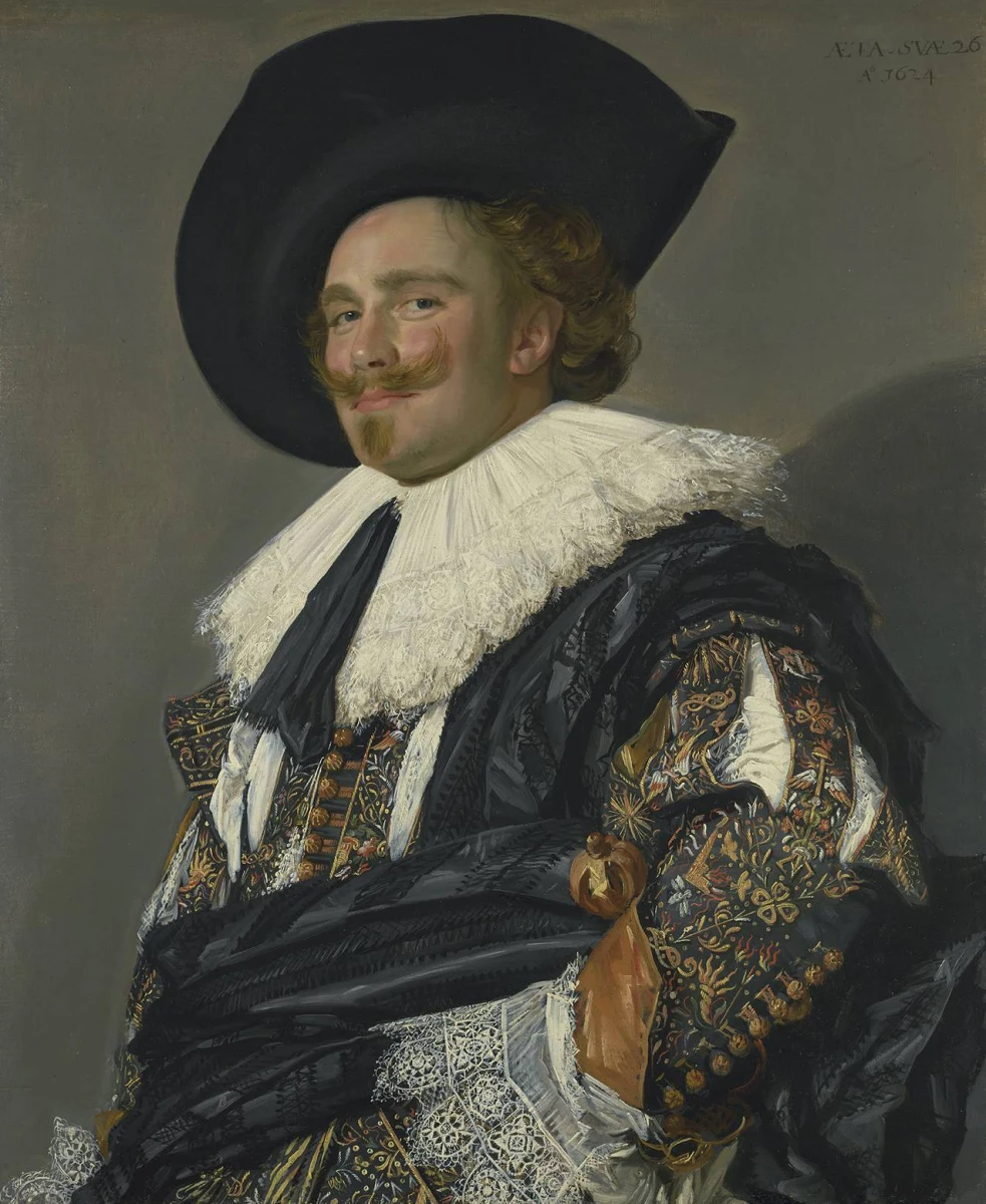 Frans Hals-The Laughing Cavalier-ArtStrollNote