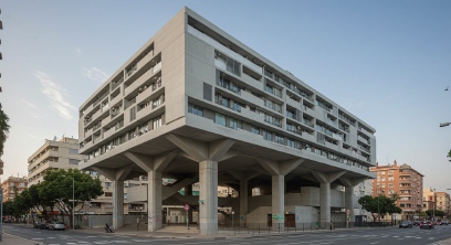 필로티 구조 건축물
