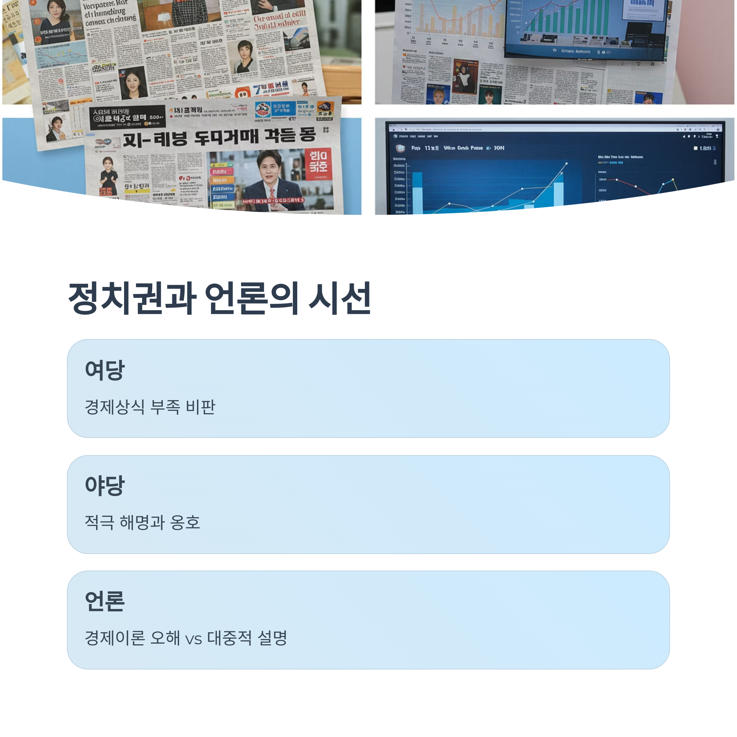 정치권과 언론 반응