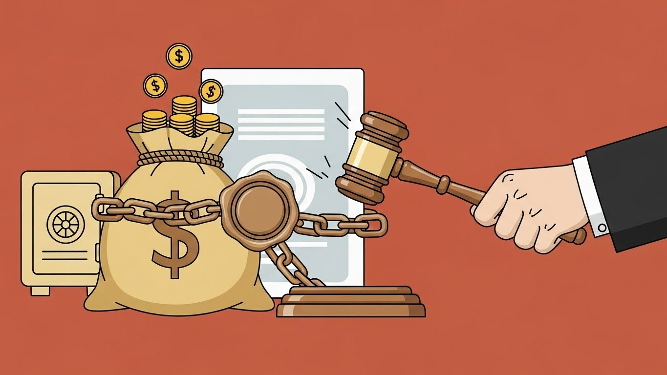 추징보전 명령 완벽 해설: 발동 요건부터 재산 동결 효력까지