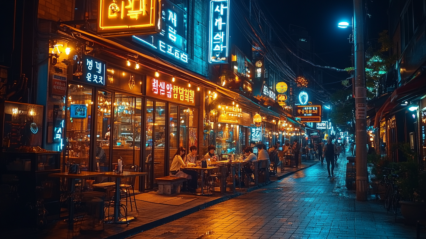 젊음과 개성 넘치는 핫플 맛집