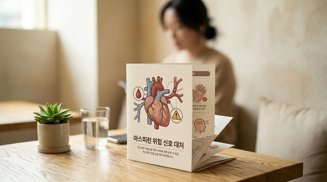 아스피린 위험 신호 대처