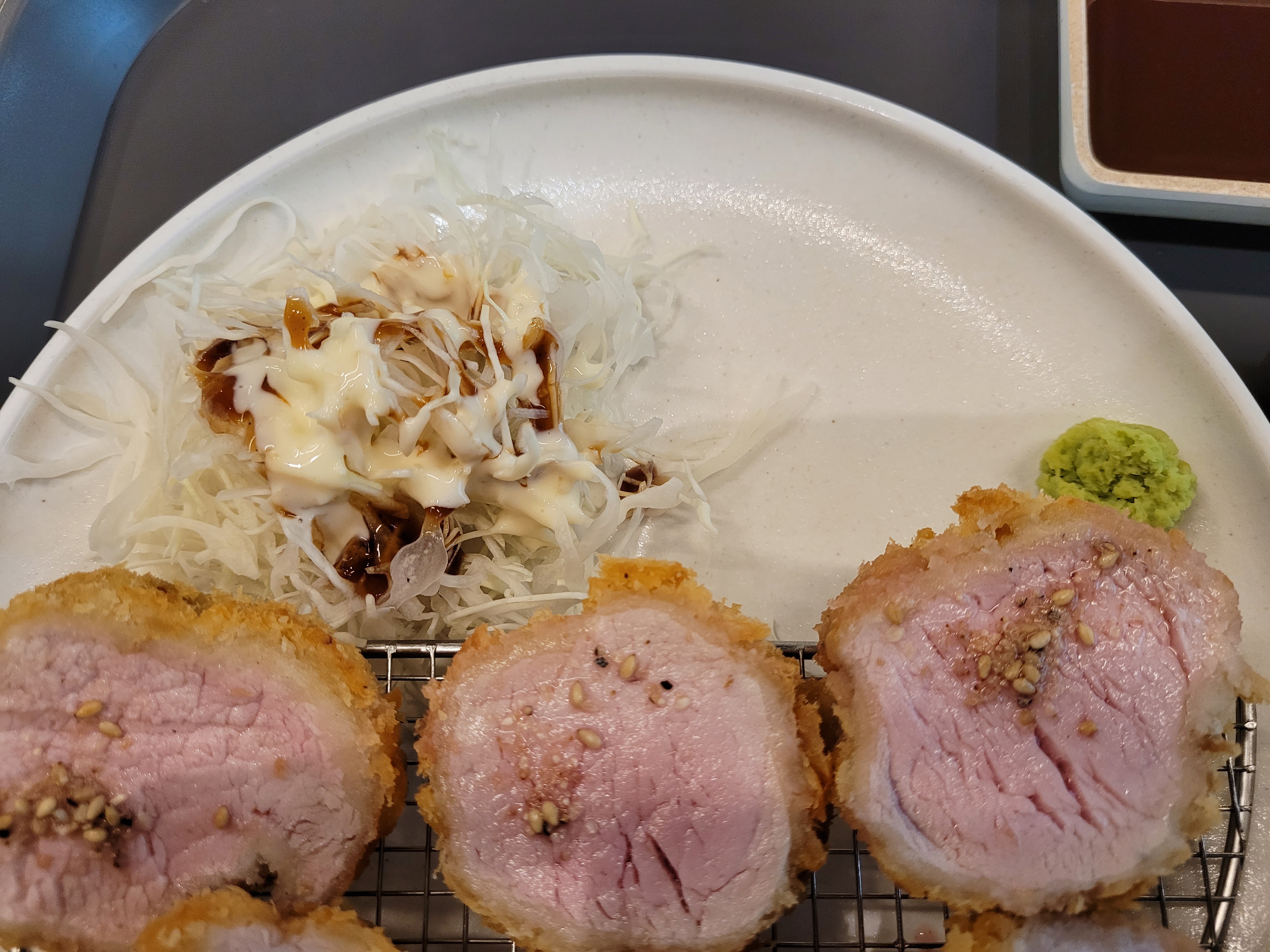 히레카츠와 채소