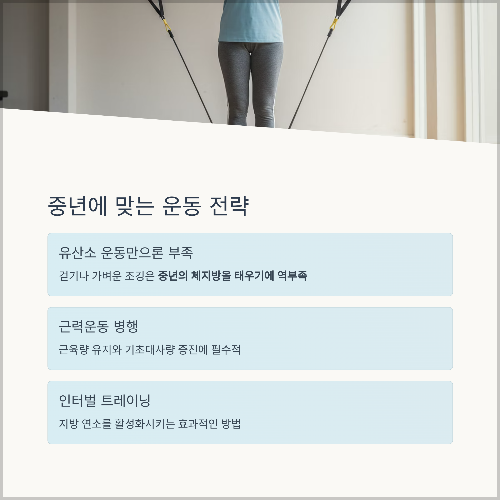40·50대에 살이 빠지지 않는 진짜 이유, 당신이 놓치고 있는 것들