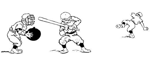 야구 포수 투수 타자 사진