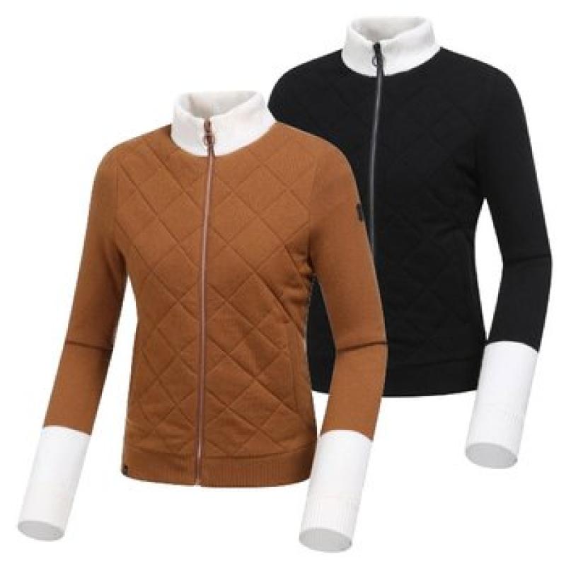 광주 여성 패딩퀼팅 방풍 가디건 WWW19K37