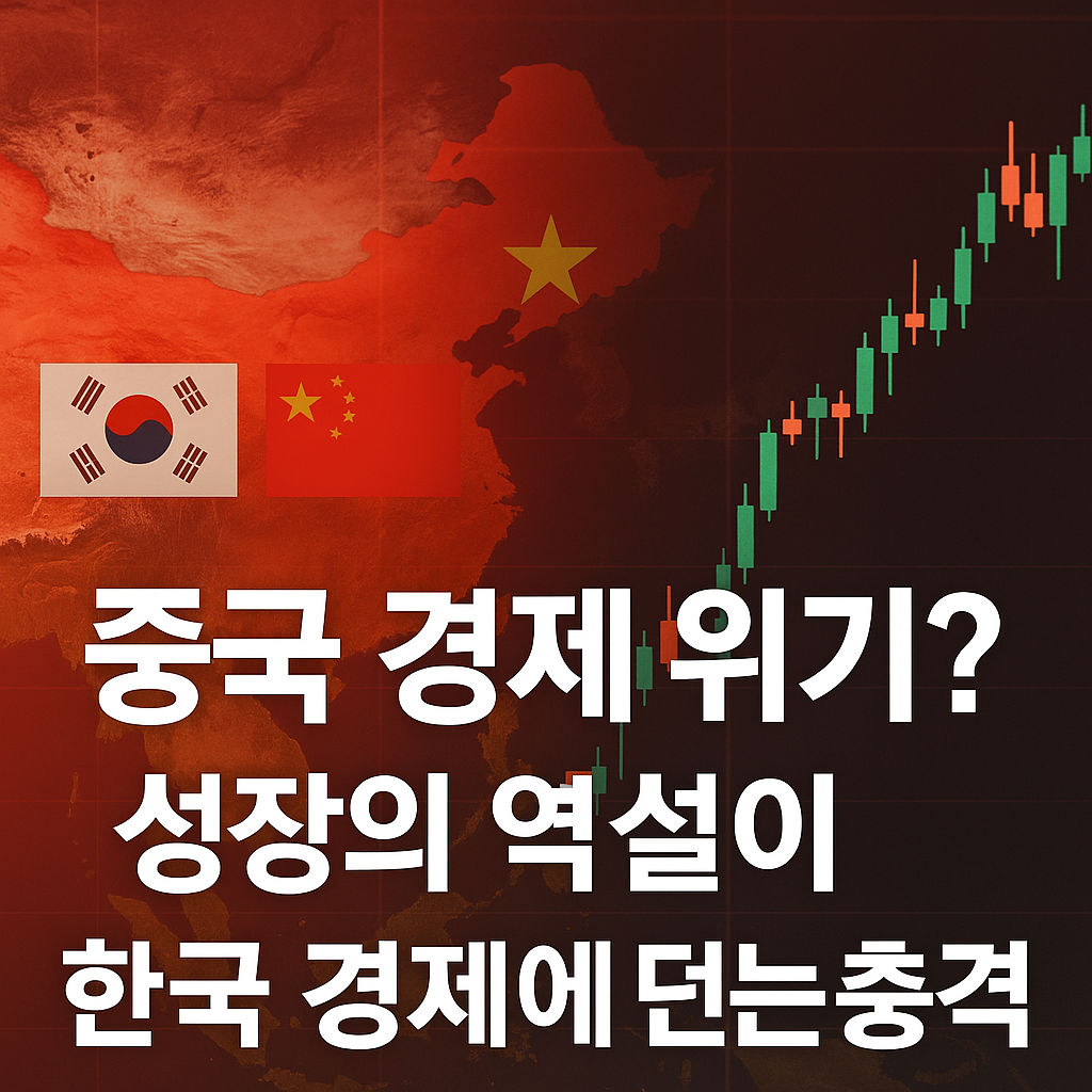 중국 경제 위기? 성장의 역설이 한국 경제에 던지는 충격