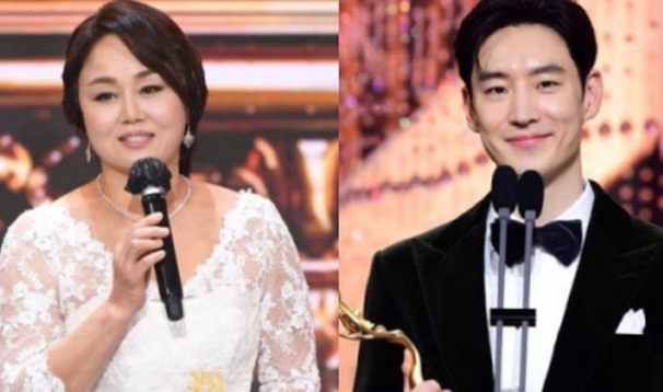 통매음 관련 연예인(좌측 이경실, 우측 이제훈)