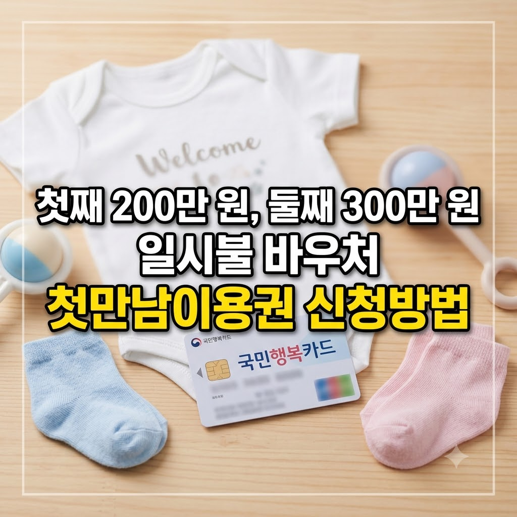 첫만남이용권 신청방법