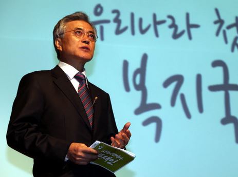 문재인 지지율 중간 비교