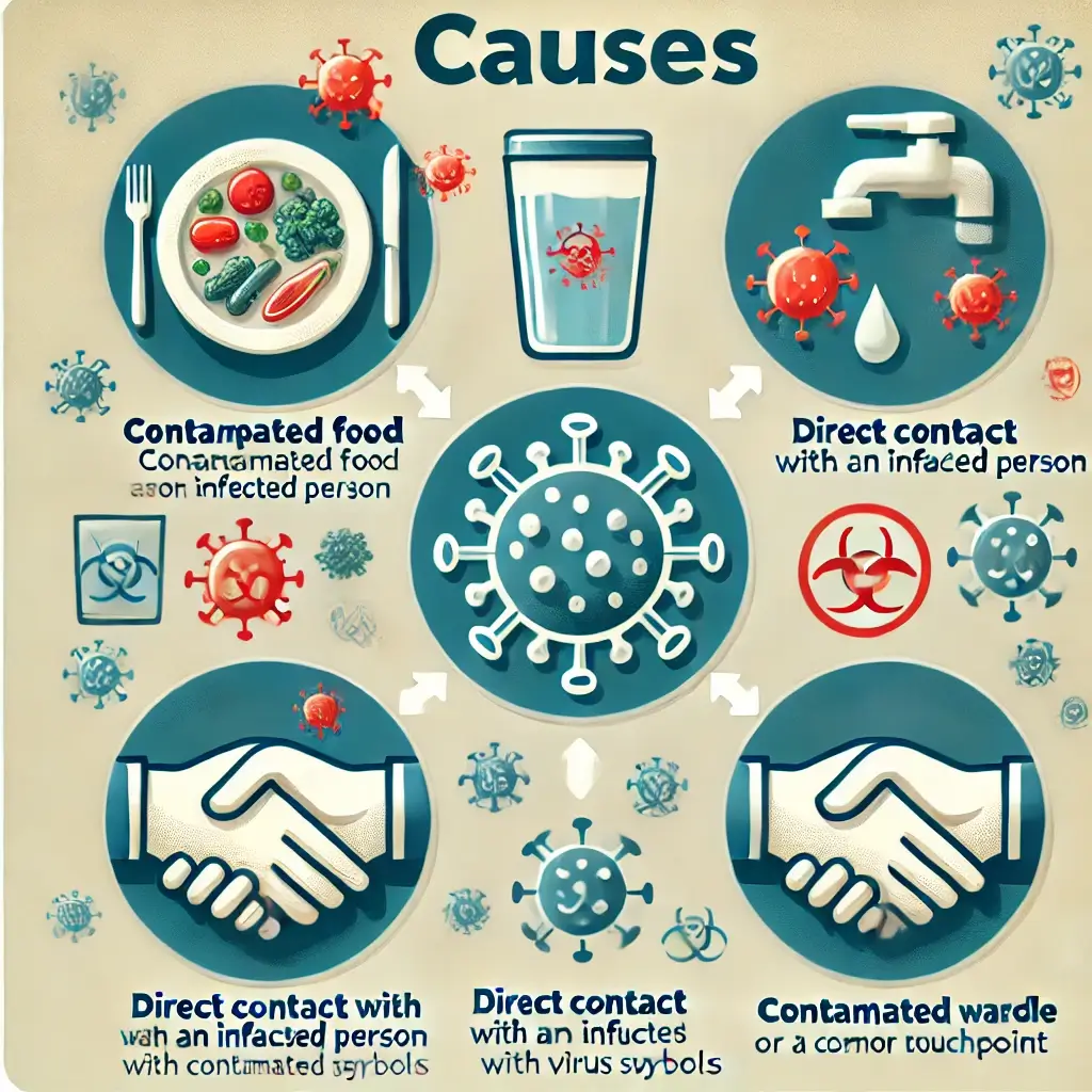 노로바이러스의 원인