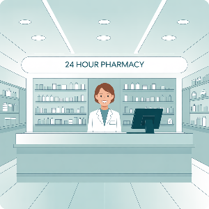 부산 휴일지킴이 약국 심야(공공심야약국) 이미지