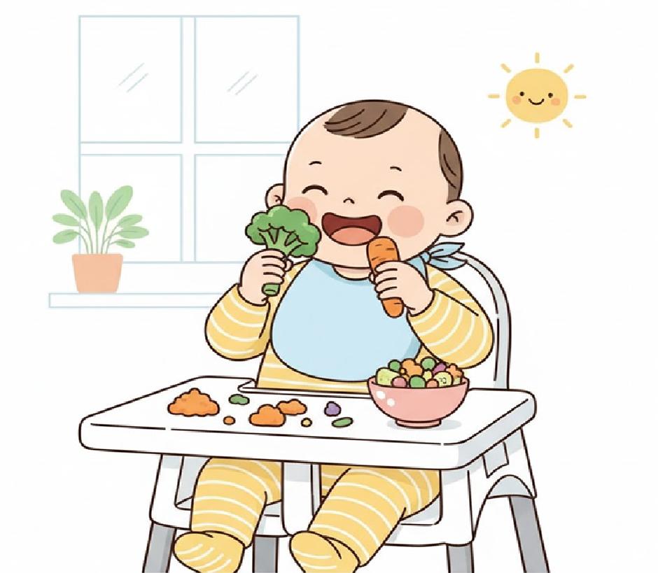 이유식, 고형식 단계별 전략과 알레르기 예방법