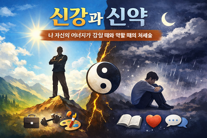 나 자신의 에너지가 강할 때와 약할 때의 처세술