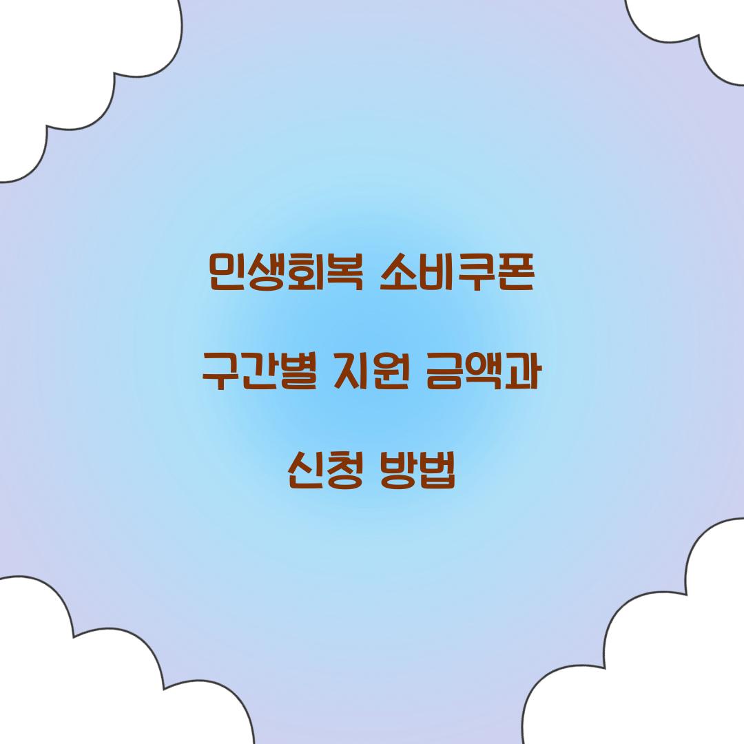민생회복 소비쿠폰 구간