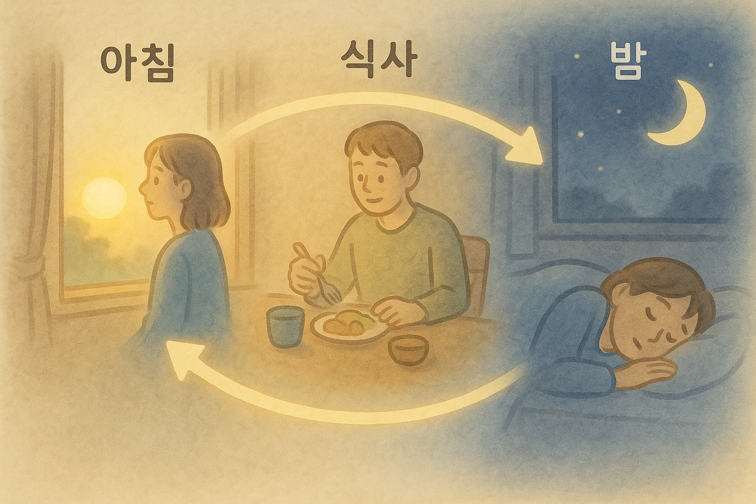 “수면 중 세포가 공간을 비우고 췌장이 회복하는 과정”