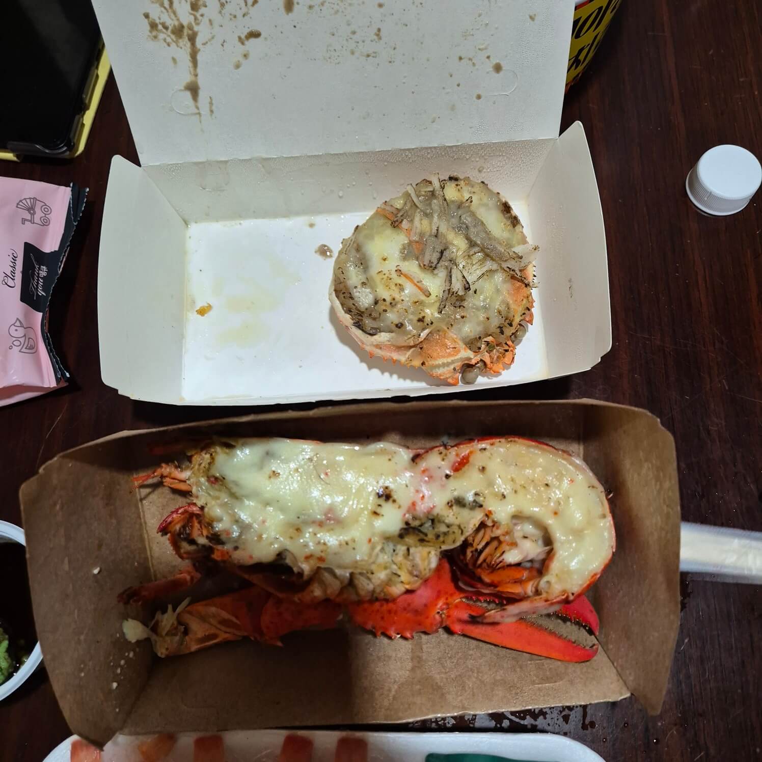 랍스터, 게딱지 볶음밥