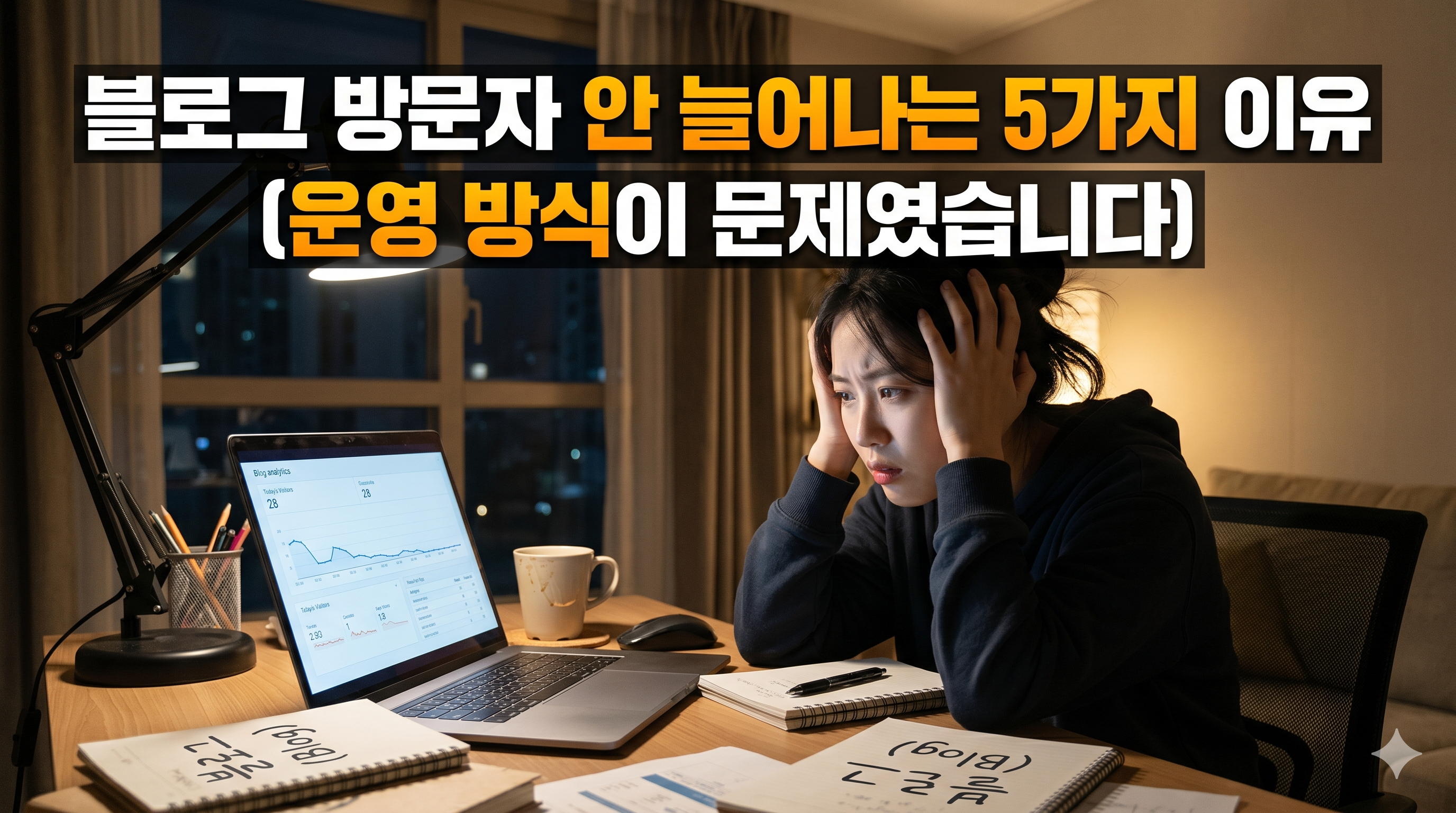 블로그 방문자 안 늘어나는 5가지 이유 (운영 방식이 문제였습니다)
