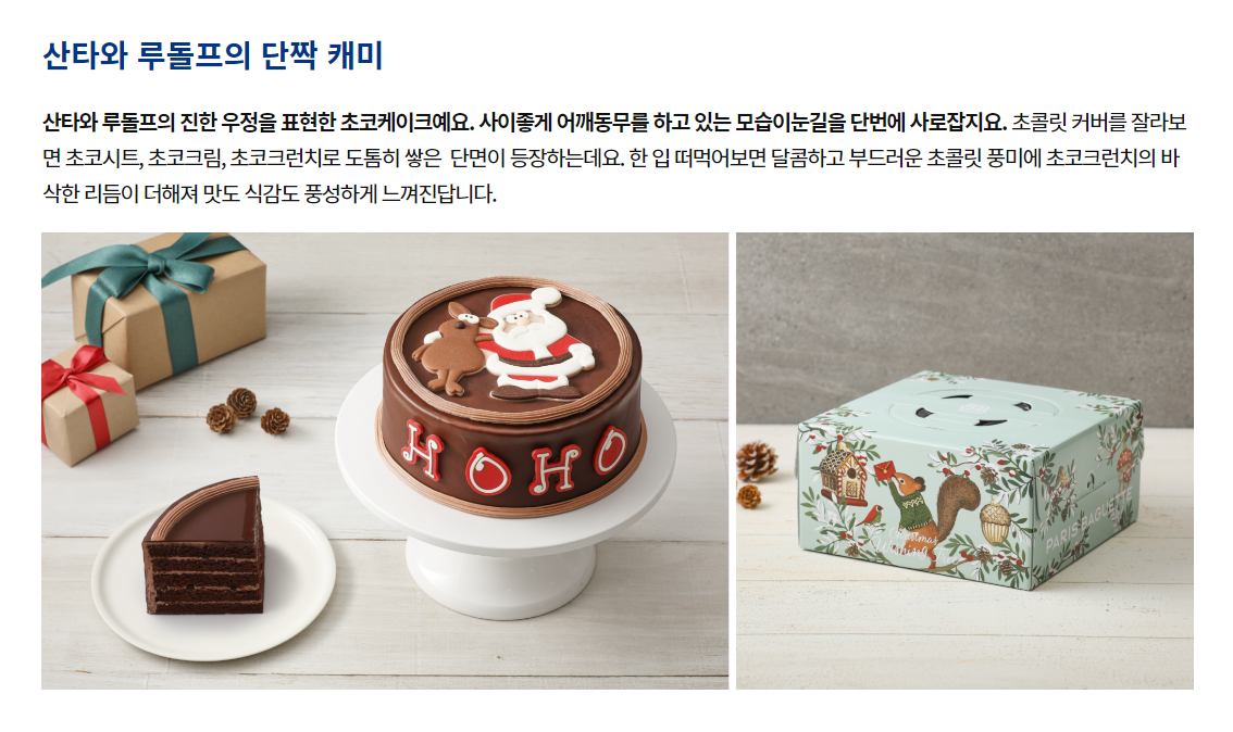 파리바게트 크리스마스 케이크11