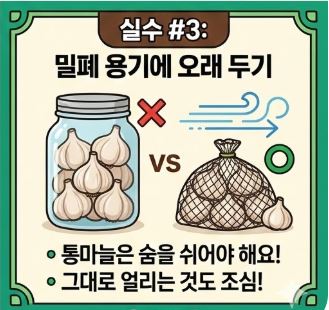 깐마늘 오래보관하는 방법