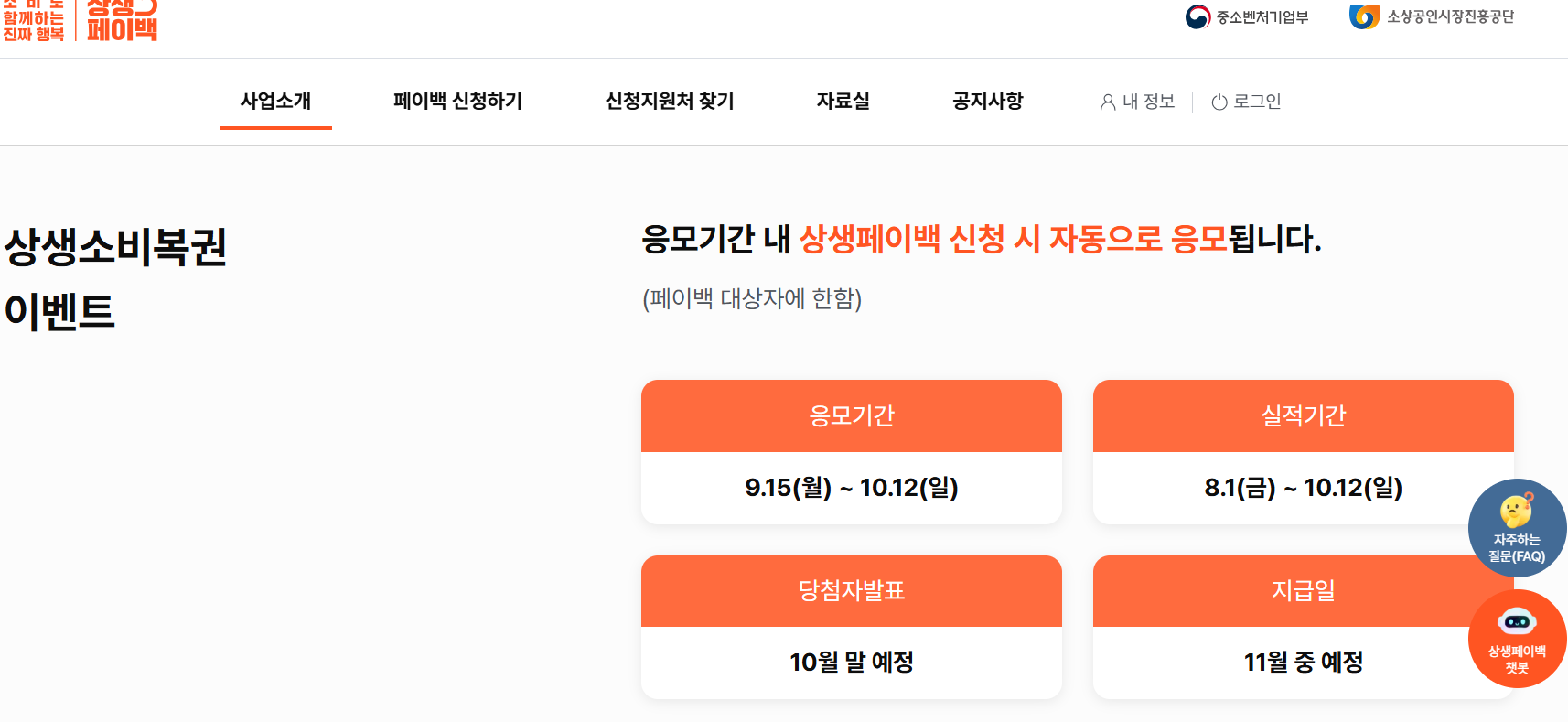 상생페이백이란 뜻과 상생페이백 누리집 홈페이지 kr 신청방법 및 기간, 사용처 &amp; 30만원, 상생소비복권이벤트