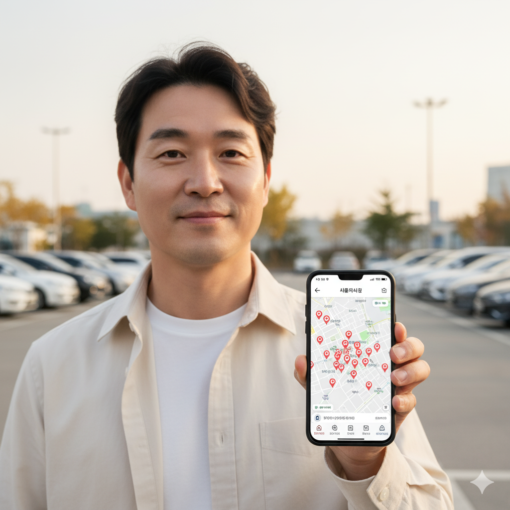 추석 무료주차장, 지도앱 검색 완벽 가이드 (출처 : 행정안전부)