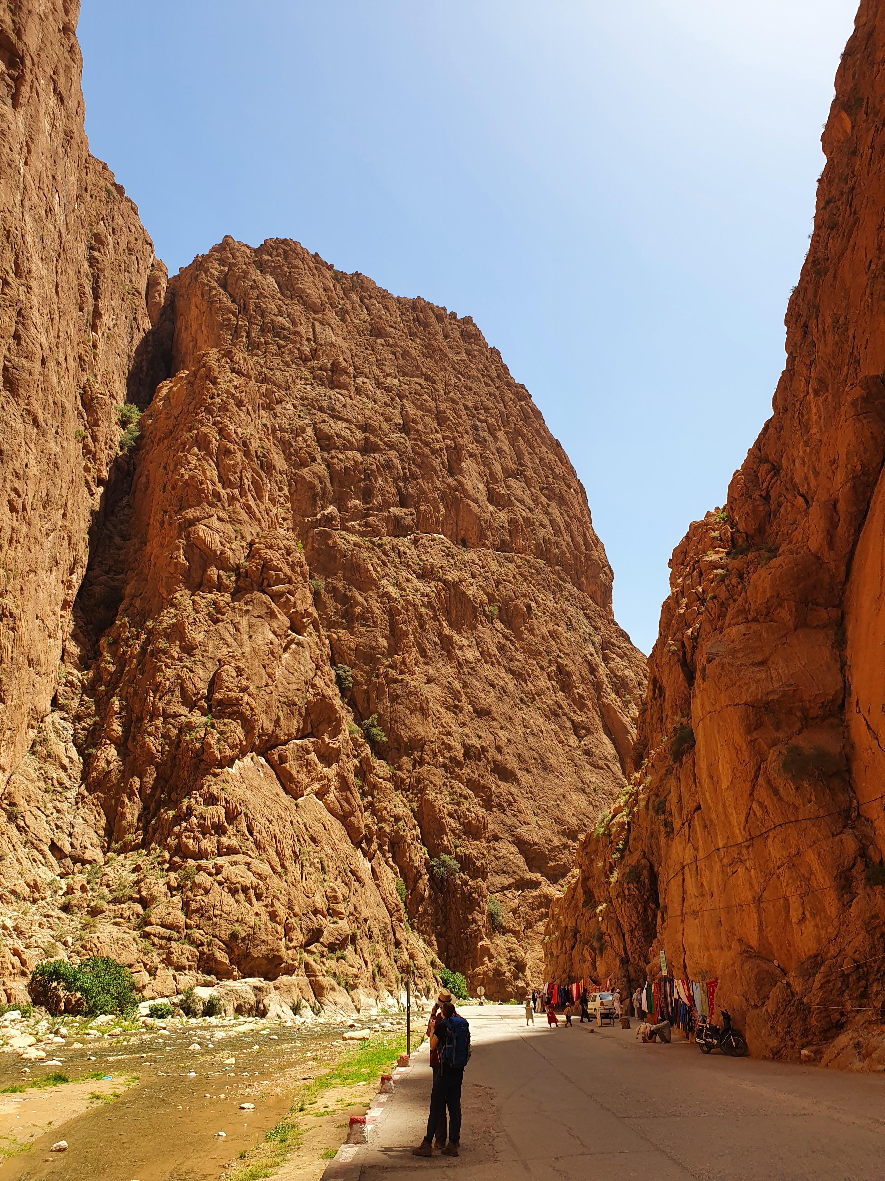 모로코 토드라 협곡
