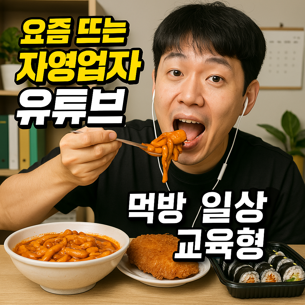 요즘 뜨는 자영업자 유튜브