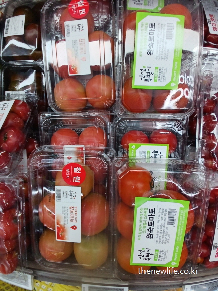 아침 공복 커피와 함께 먹으면 좋은 토마토, 비타민 C와 리코펜이 풍부해 산화 스트레스를 줄이고 위 건강을 돕는 실사 사진