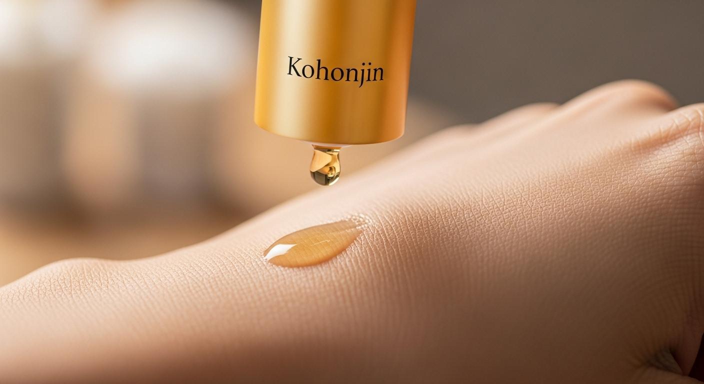 고혼진 피부 흡수