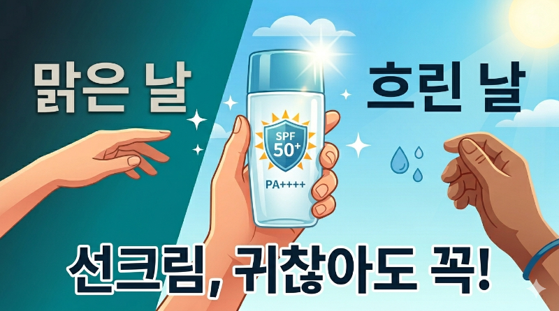 선크림 매일 안 바르면 생기는 일 사진