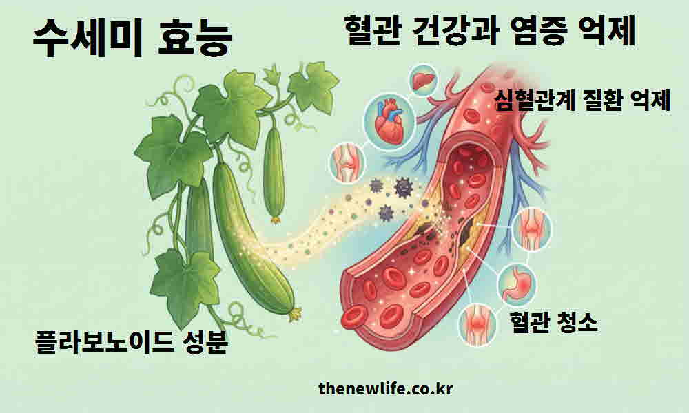 수세미 효능 혈관 건강 염증 억제