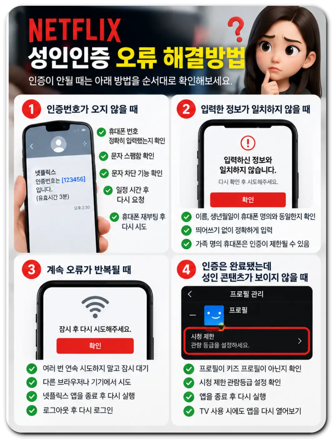 넷플릭스_성인인증_오류_해결방법