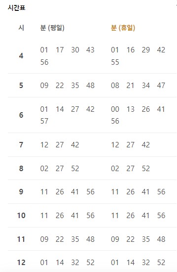 푸른마을아파트앞 인천공항 리무진 버스 노선 시간표 요금 예약 방법 6009번