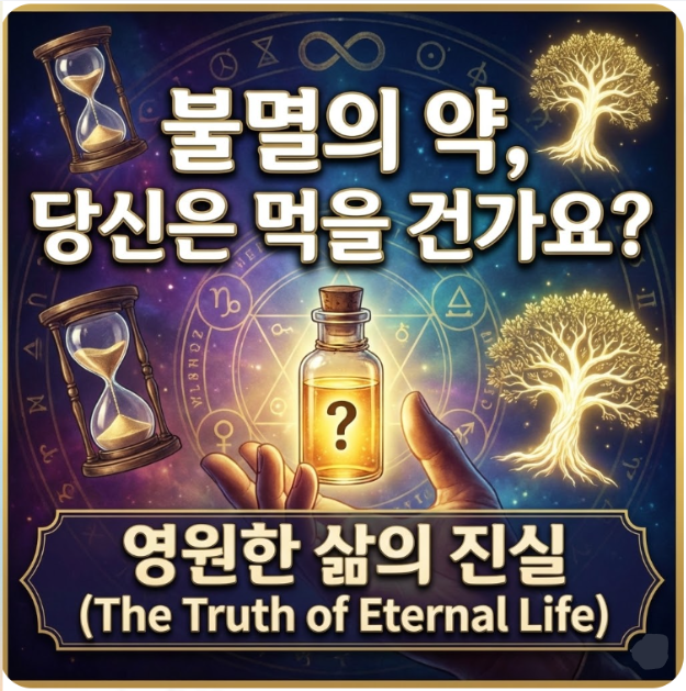불멸의 약, 당신은 먹을 건가요? 영원한 삶의 진실