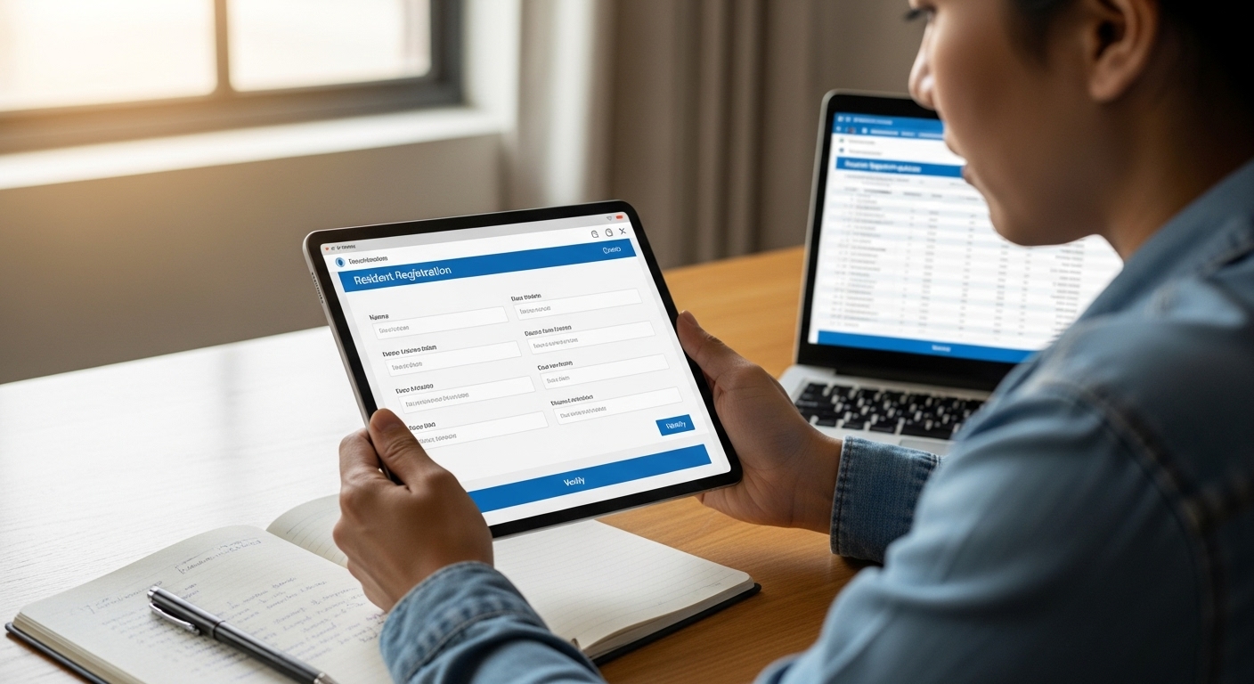 주민등록 사실조사 비대면