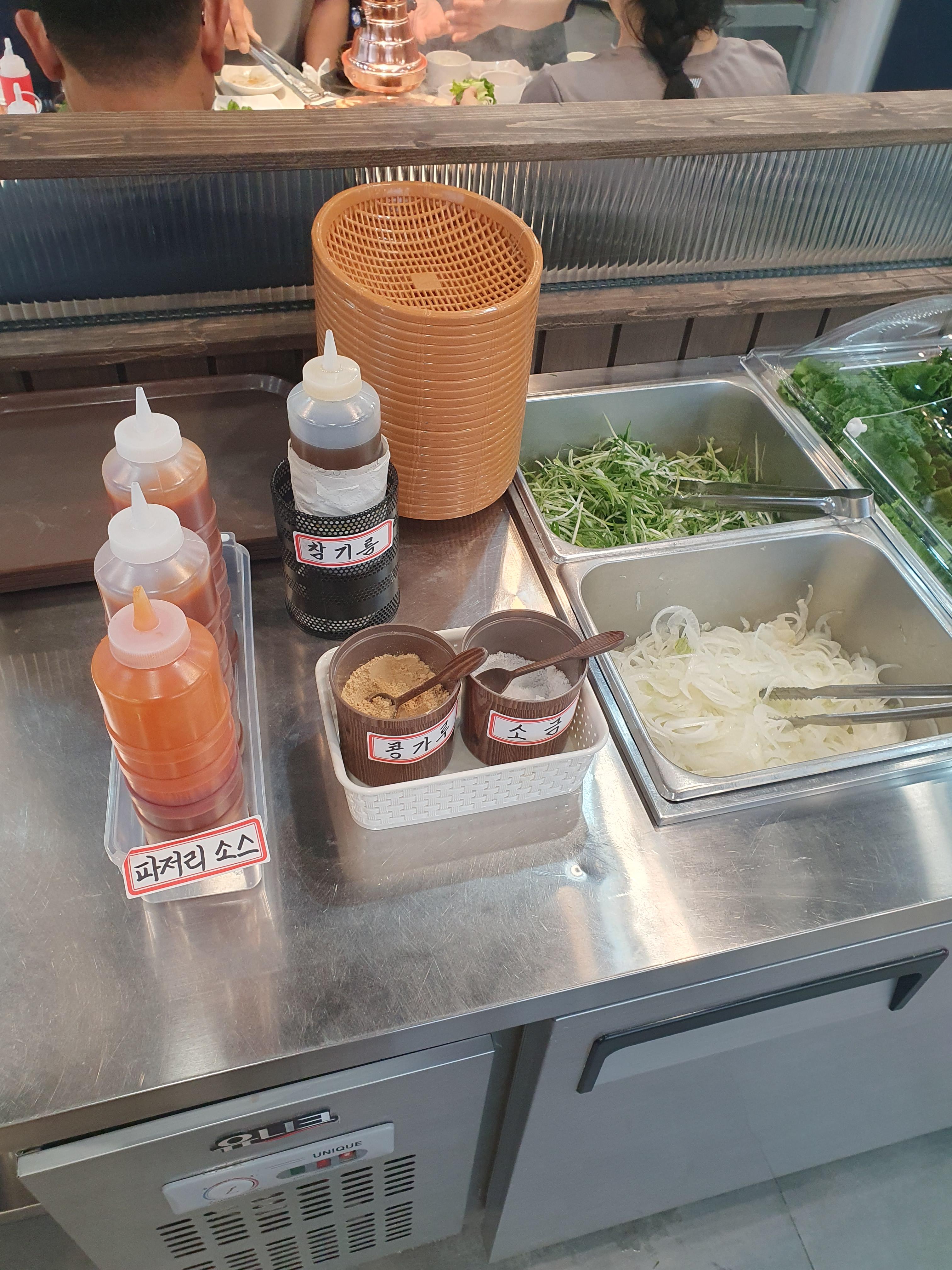 관저동 명륜진사갈비 고기소스